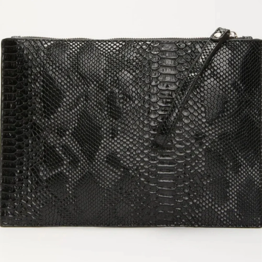 NEW!  In My Skin Textured Zip Clutch
